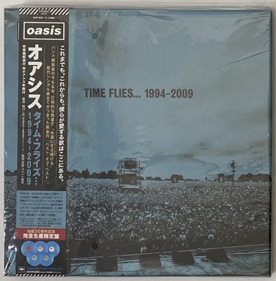 Lot 163 - OASIS - TIME FLIES...1994-2009 - BOX SET COMPILATION