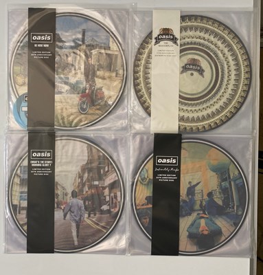 Lot 211 - OASIS - PICTURE DISC LP PACK