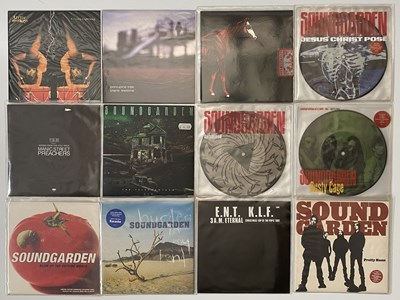 Lot 217 - ROCK - INDIE - ALT - 7" SINGLE COLLECTION - STEVE WILSON, THE BLACK CROWES, SOUNDGARDEN