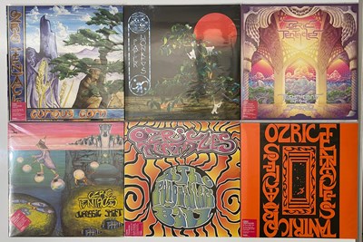 Lot 219 - OZRIC TENTACLES - LP COLLECTION - MODERN PRESSINGS