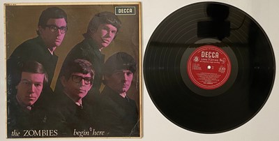 Lot 243 - THE ZOMBIES - BEGIN HERE LP (UK MONO - DECCA - LK.4679)