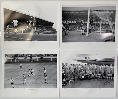 Lot 308 - FOOTBALL - FIVE HIGH QUALITY LARGE FORMAT WORLD CUP 1966 PHOTO PRINTS.