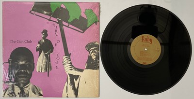 Lot 256 - THE GUN CLUB - FIRE OF LOVE LP (JRR 102 - US ORIGINAL)