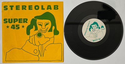 Lot 259 - STEREOLAB - SUPER 45 10" (DS45-01)