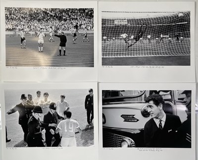 Lot 312 - FOOTBALL - FIVE HIGH QUALITY LARGE FORMAT WORLD CUP 1966 PHOTO PRINTS.