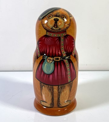 Lot 46 - HERMANN MATRYOSHKA BEAR