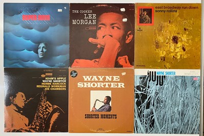 Lot 140 - SONNY ROLLINS, WAYNE SHORTER & LEE MORGAN LP PACK - 70'S 80'S BLUE NOTE, IMPULSE