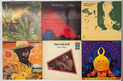 Lot 152 - JAZZ-FUNK, FUSION, RARE GROOVE LPS - HERBIE HANCOCK, LONNIE LISTON, CHICK COREA + MORE