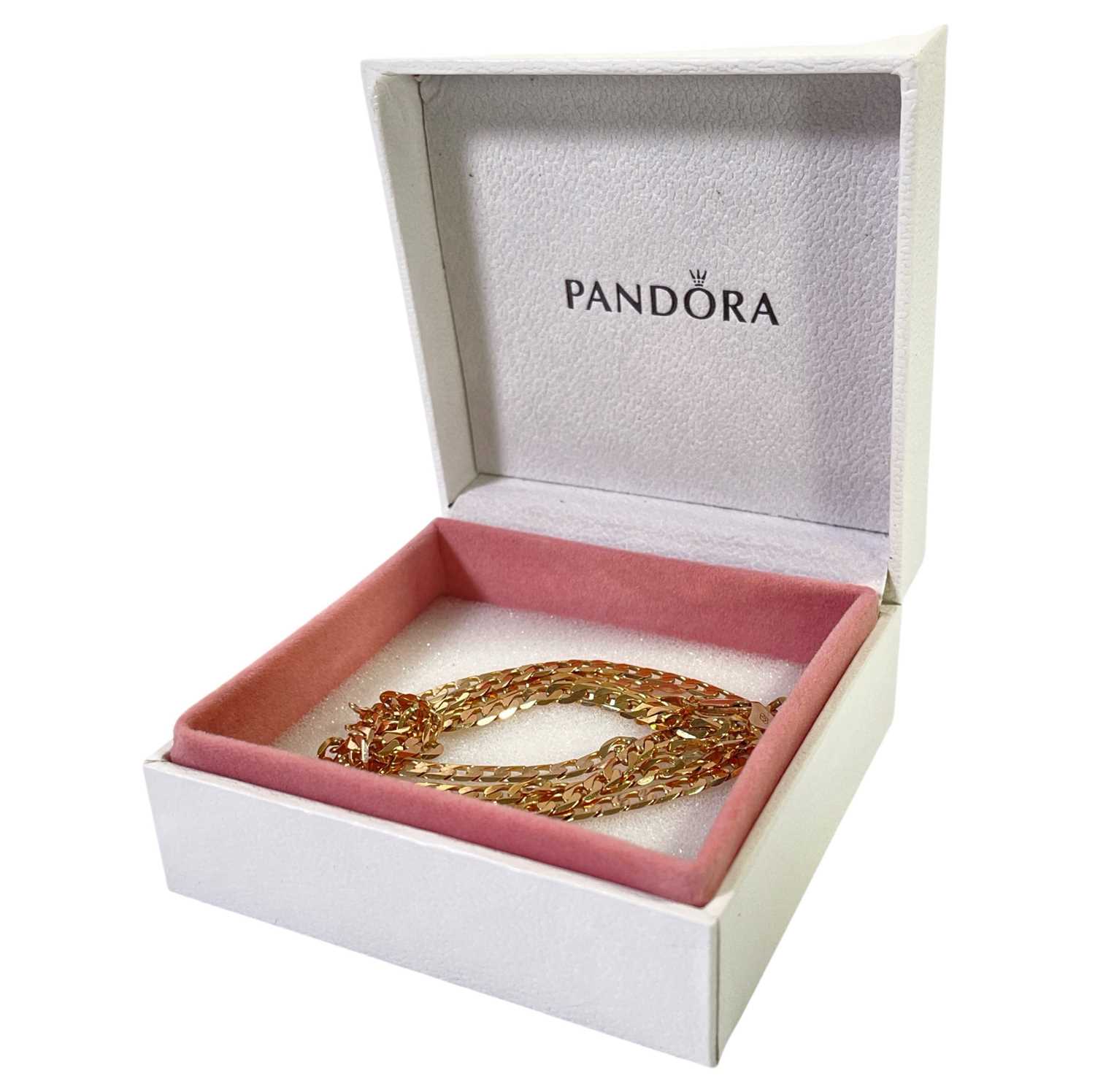 Lot 6 - GOLD JEWELLERY - 9CT GOLD LINK CHAIN - 19G - 75CM.