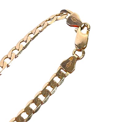 Lot 6 - GOLD JEWELLERY - 9CT GOLD LINK CHAIN - 19G - 75CM.