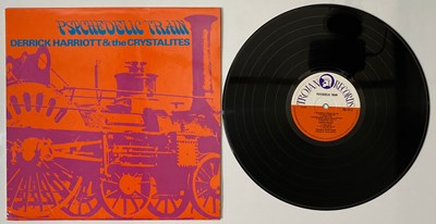 Lot 159 - DERRICK HARRIOTT & THE CRYSTALITES - 'PSYCHEDELIC TRAIN' LP - UK 1970, TROJAN