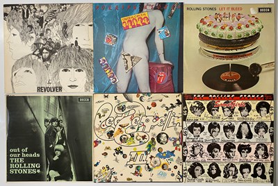 Lot 279 - UK ROCK LEGENDS - LP COLLECTION - ROLLING STONES, THE BEATLES LED ZEPPELIN