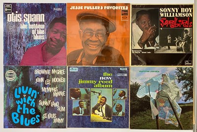 Lot 162 - 60'S 70'S UK BLUES LPS - SONNY BOY WILLIAMSON, CURTIS JONES, JESSE FULLER, JIMMY REED