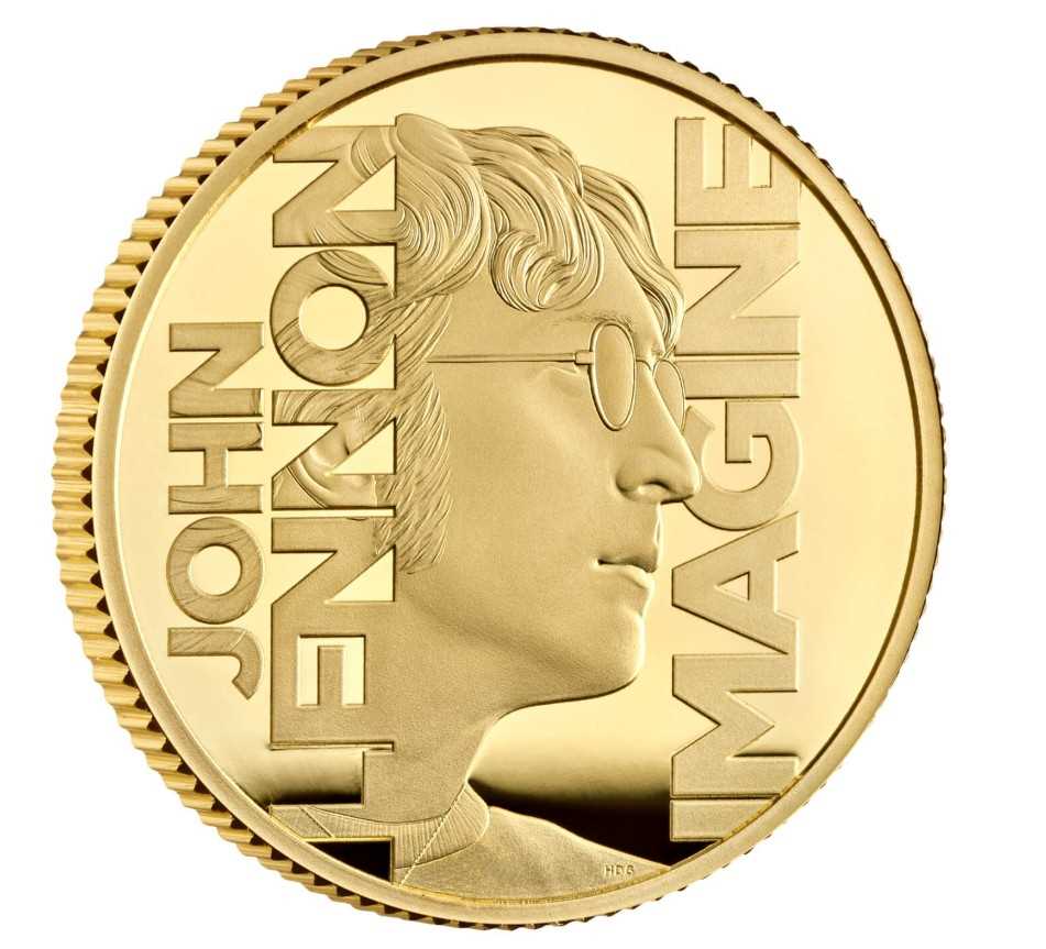 Lot 31 - ROYAL MINT - JOHN LENNON LIMITED EDITION 1/4 OZ GOLD PROOF COIN.