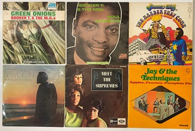 Lot 164 - LP COLLECTION OF REGGAE, SOUL, FUNK R&B - JIMMY CLIFF, BOOKER T, THE SUPREMES + MORE