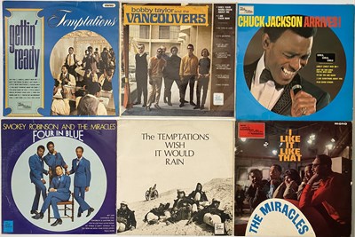 Lot 167 - 60'S 70'S UK TAMLA MOTOWN LPS - THE MIRACLES, CHUCK JACKSON, THE SUPREMES + MORE