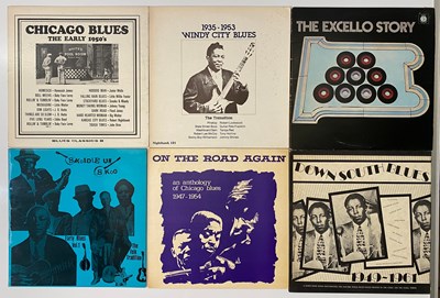 Lot 169 - VARIOUS BLUES COMPILATION LPS - ON BLUE HORIZON, NIGHTHAWK, BLUES CLASSICS, FLYRIGHT