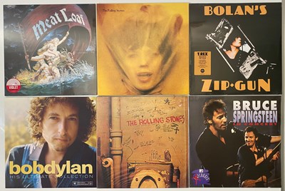 Lot 281 - CLASSIC ROCK - CONTEMPORARY PRESSINGS - LP COLLECTION - THE ROLLING STONES, T.REX, BRUCE SPRINGSTEEN