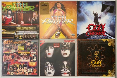 Lot 282 - HEAVY METAL - ROCK - CONTEMPORARY PRESSINGS - LP COLLECTION - OZZY OSBOURNE, MOTORHEAD
