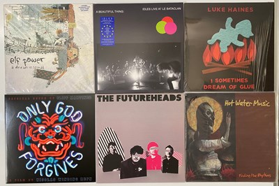 Lot 287 - INDIE - ELECTRONIC - ALT - SOUNDTRACK - MODERN LP COLLECTION - HOT WATER MUSIC, CLIFF MARTINEZ, ELF POWER