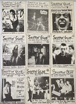 Lot 251 - SNIFFIN' GLUE - NINE ISSUES.
