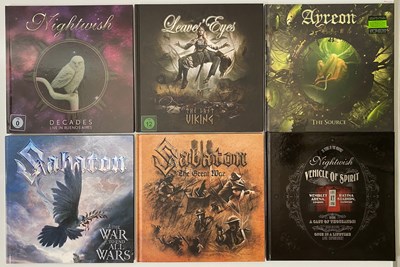 Lot 129 - SYMPHONIC - POWER - METAL - CD BOX SET COLLECTION - NIGHTWISH, AYREON, LEAVES EYES