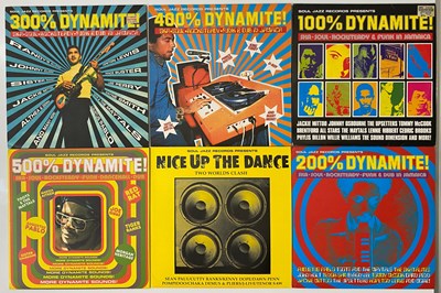 Lot 186 - REGGAE ROOTS DUB DJ COMPILATIONS ON SOUL JAZZ RECORDS