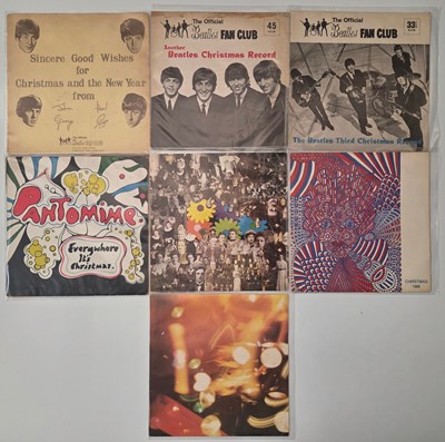 Lot 312 - THE BEATLES - CHRISTMAS FLEXIS - 7" PACK