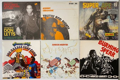 Lot 190 - REPRESS REGGAE ROOTS DUB LPS - WITH 'SIMPLY VINYL' UPSETTERS, BURNING SPEAR + MORE