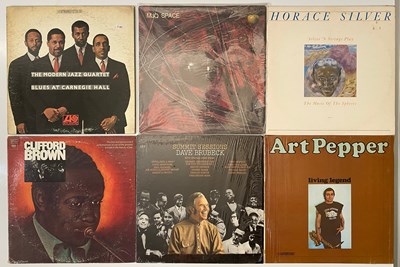 Lot 218 - MIXED JAZZ - POP - FUSION - JAZZ FUNK - SWING - LP COLLECTION - MODERN JAZZ QUARTET, CLIFFORD BROWN