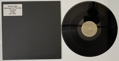 Lot 329 - GRAVY TRAIN - 'STAIRCASE TO THE DAY' LP - UK ACETATE 1974 - DAWN LABEL PROG RARITY