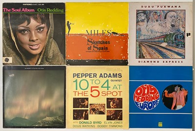 Lot 193 - MIXED JAZZ - LP COLLECTION - DUDU PUKWANA, MILES DAVIS, OTIS READING