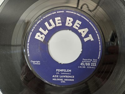 Lot 222 - AZIE LAWRENCE - 'PEMPELEM / LOVERS UNDERSTAND' 7" - UK 1964 BLUE BEAT - SKA GRAIL!