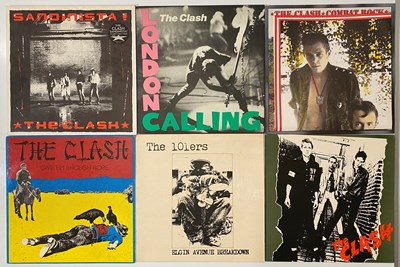 Lot 355 - THE CLASH & JOE STRUMMER LP PACK - UK ORIGINALS AND RARITIES
