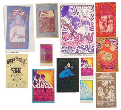 Lot 89 - US WEST COAST PSYCHEDELIA - TICKETS / POSTCARDS / HANDBILLS ETC.