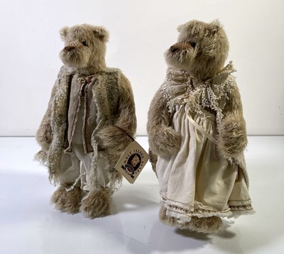 Lot 77 - TWO MOLE ISLAND BEARS BY KELLY DEAN