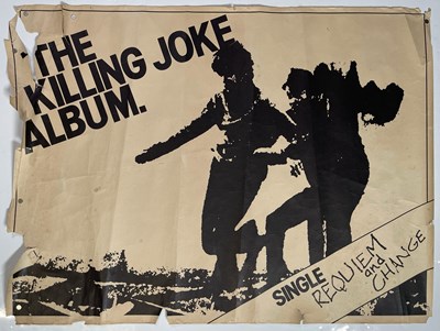 Lot 299 - KILLING JOKE - ORIGINAL ALBUM PROMO POSTER.