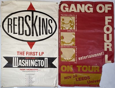 Lot 300 - POST PUNK - BILLBOARD POSTERS INC GANG OF FOUR / REDSKINS.