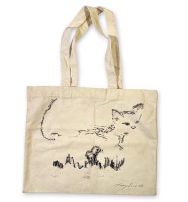 Lot 367 - TRACEY EMIN - VENICE BIENNALE 'THIS WAY MICE' 2007 TOTE BAG.