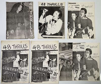 Lot 256 - COLLECTION OF ORIGINAL '48 THRILLS' ZINES.