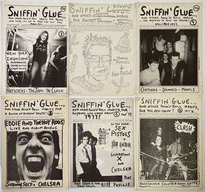 Lot 257 - SNIFFIN' GLUE - SIX ISSUES.