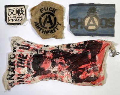 Lot 349 - PUNK FASHION - ORIGINAL SEDITIONARIES CHAOS ARMBAND.