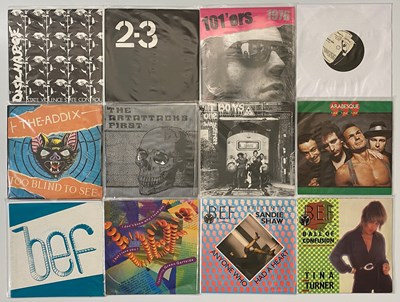 Lot 15 - PUNK - POST PUNK - MIXED 7" SINGLE PACK - DISCHARGE, 101'ERS, 999