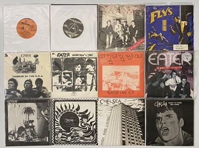 Lot 16 - THE FLYS - EATER - CHELSEA - DEAD KENNEDYS - 7" SINGLE PACK