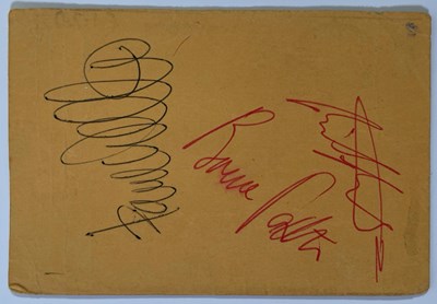 Lot 362 - THE JAM - SIGNED CONCERT TICKET.