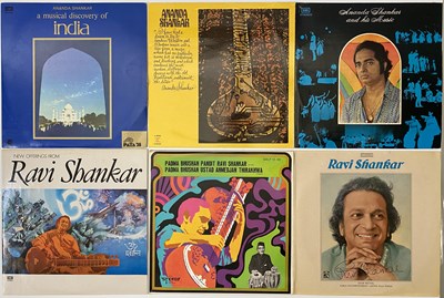 Lot 232 - RAVI & ANANDA SHANKAR LP PACK - CLASSIC INDIAN FUNK, PSYCH AND TRADITIONAL 232