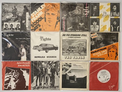 Lot 22 - PUNK - NEW WAVE - ALT - 7" SINGLE PACK - THEY MUST BE RUSSIANS, STANLEY FRANK, THE VIPS