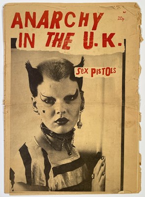 Lot 452 - THE SEX PISTOLS - AN ORIGINAL 'ANARCHY..' ZINE - 1976.