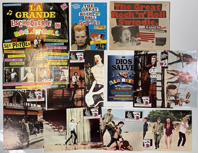 Lot 459 - SEX PISTOLS - GREAT ROCK N ROLL SWINDLE MEMORABILIA INC LOBBY CARDS / POSTER.