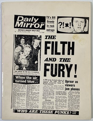 Lot 457 - THE SEX PISTOLS - ORIGINAL 1977 US PRESS PACK WITH PROMO PHOTOS.